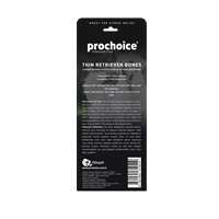 Prochoice Thin Retriever Bones, İnce Köpek Ödül Kemiği 6 parça 2